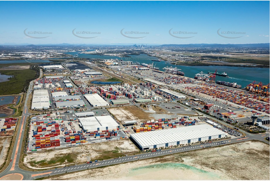 Aerial Photo Port of Brisbane QLD Aerial Photography