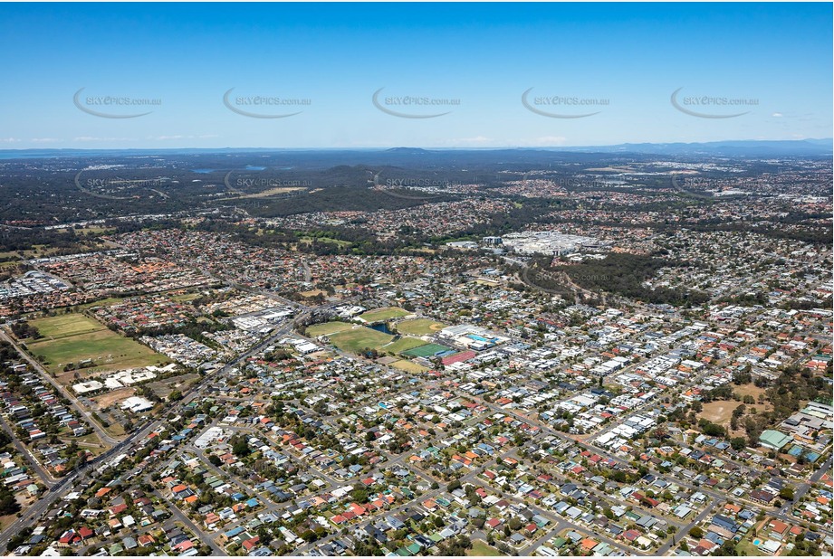 Aerial Photo Carina QLD Aerial Photography