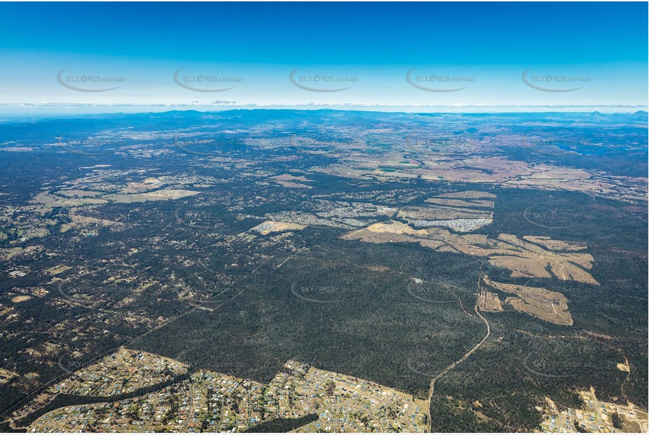 High Altitude Aerial Photo New Beith QLD Aerial Photography