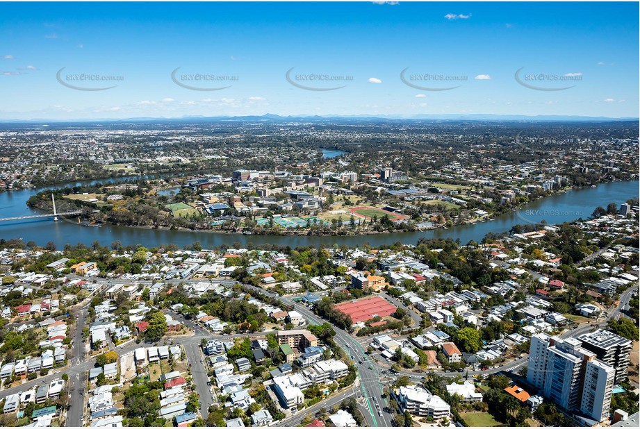 Aerial Photo Highgate Hill QLD Aerial Photography