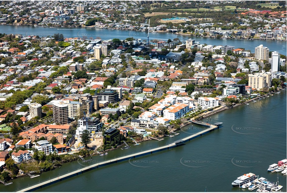Aerial Photo New Farm QLD Aerial Photography