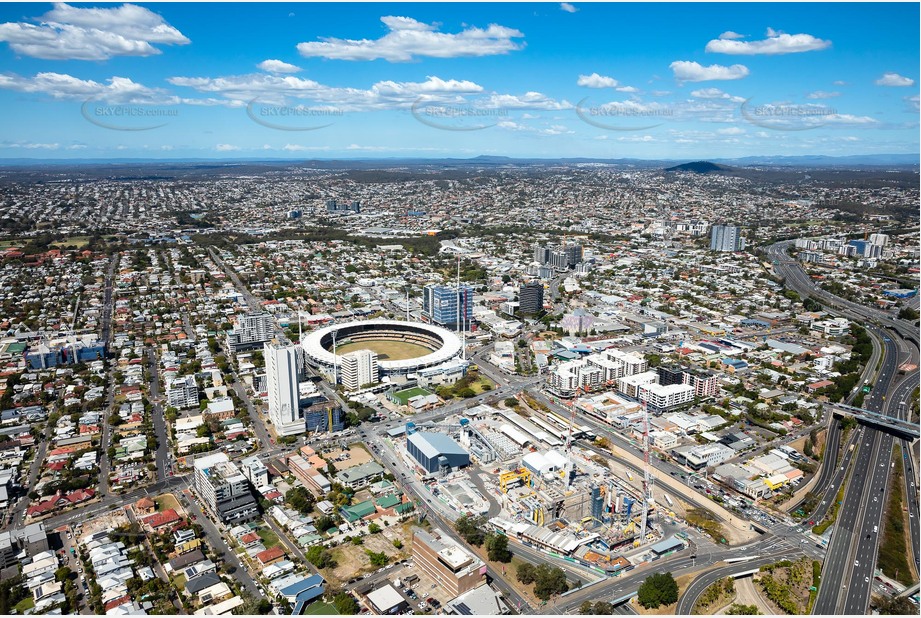 Aerial Photo Woolloongabba QLD Aerial Photography