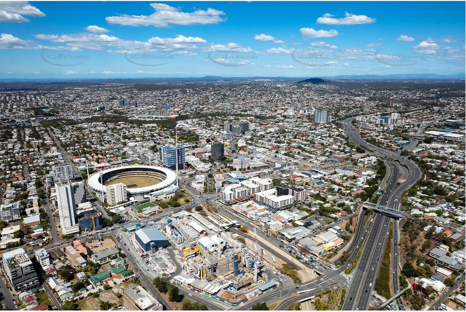 Aerial Photo Woolloongabba QLD Aerial Photography