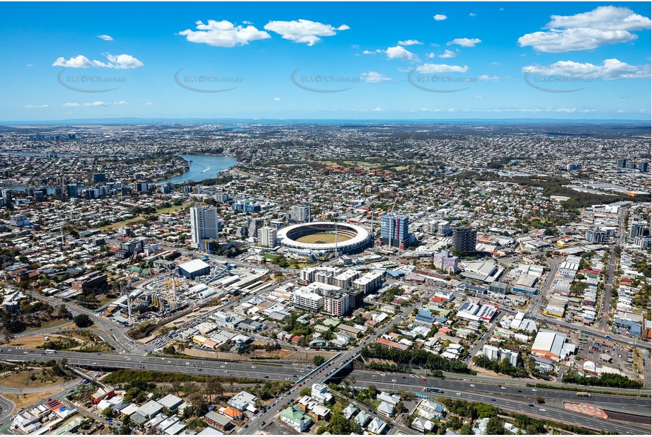 Aerial Photo Woolloongabba QLD Aerial Photography