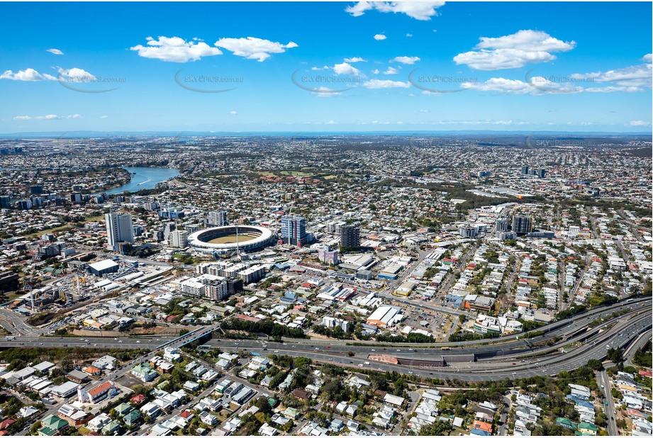 Aerial Photo Woolloongabba QLD Aerial Photography