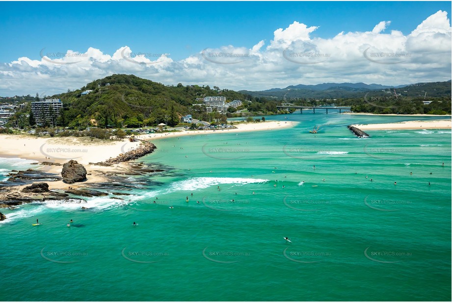 Aerial Photo Currumbin QLD Aerial Photography