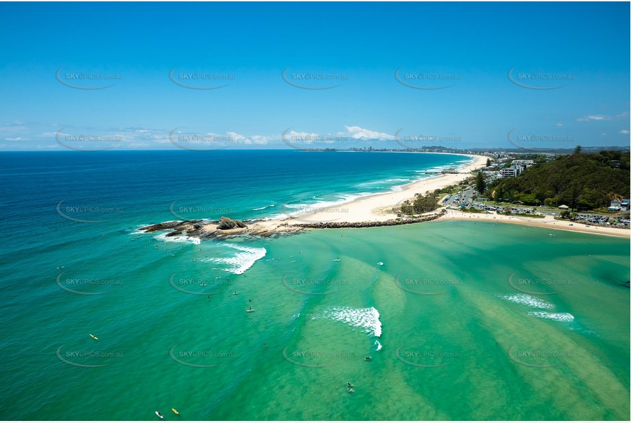 Aerial Photo Currumbin QLD Aerial Photography
