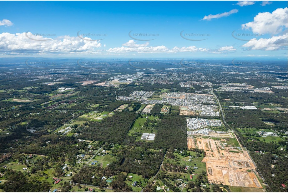 Aerial Photo Chambers Flat QLD Aerial Photography