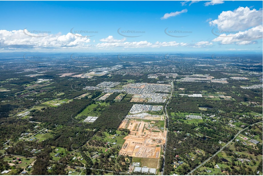 Aerial Photo Chambers Flat QLD Aerial Photography