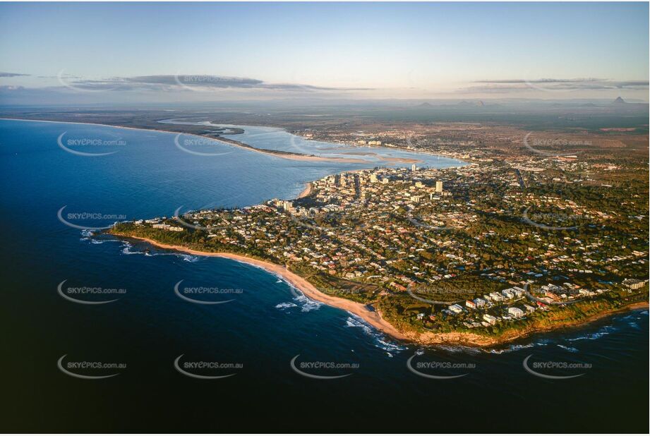 Historic Aerial Photo Shelly Beach QLD Aerial Photography
