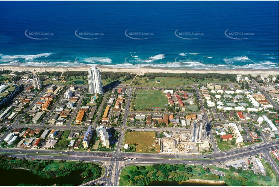 Historic Aerial Photo Broadbeach QLD Aerial Photography