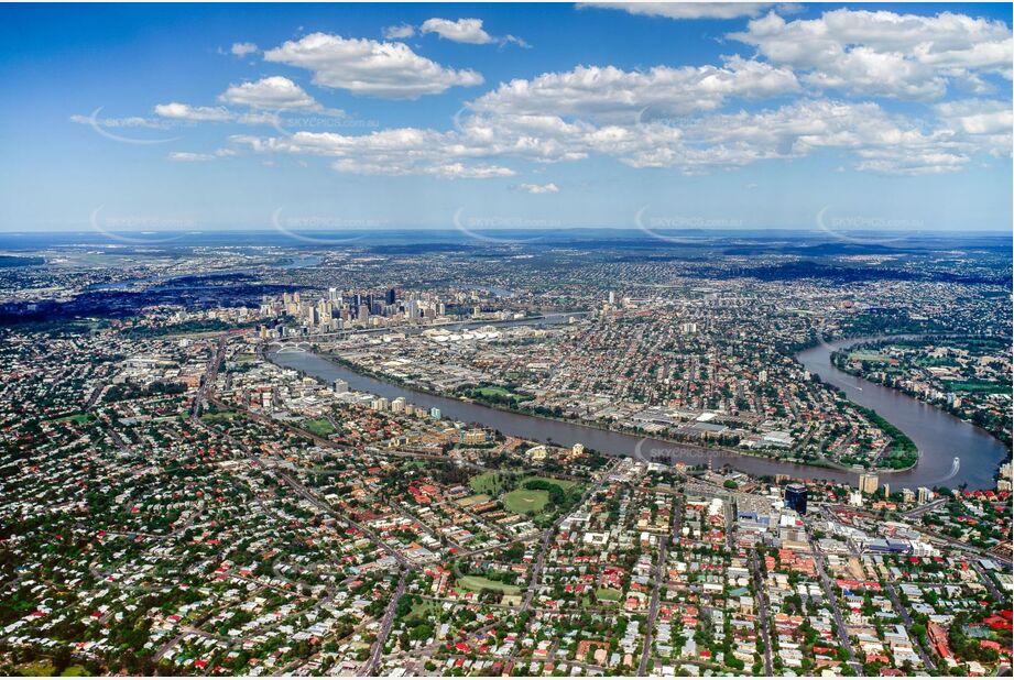 Historic Aerial Photo Toowong QLD Aerial Photography