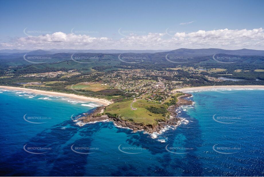 Historic Aerial Photo Woolgoolga NSW Aerial Photography