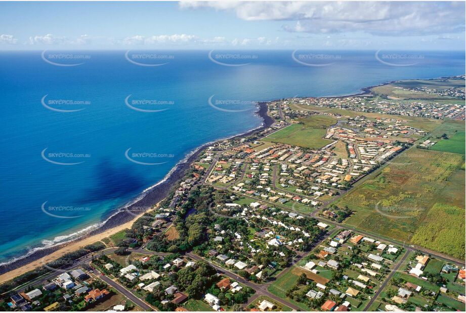 Historic Aerial Photo Bargara QLD Aerial Photography