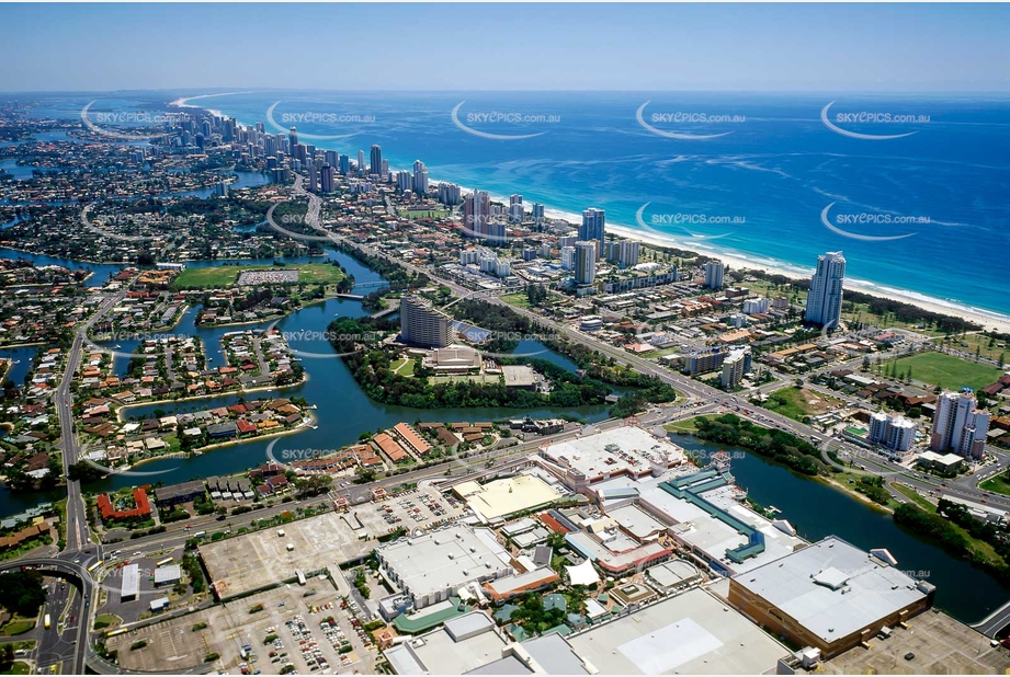 Historic Aerial Photo Broadbeach QLD Aerial Photography