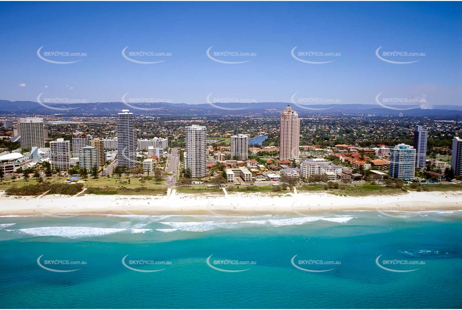 Historic Aerial Photo Broadbeach QLD Aerial Photography