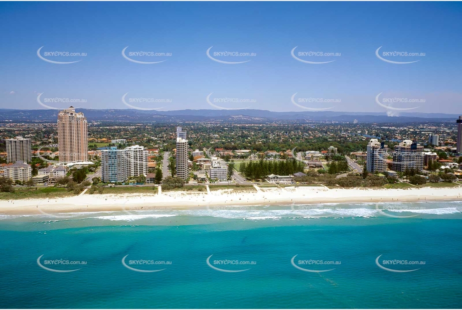 Historic Aerial Photo Broadbeach QLD Aerial Photography