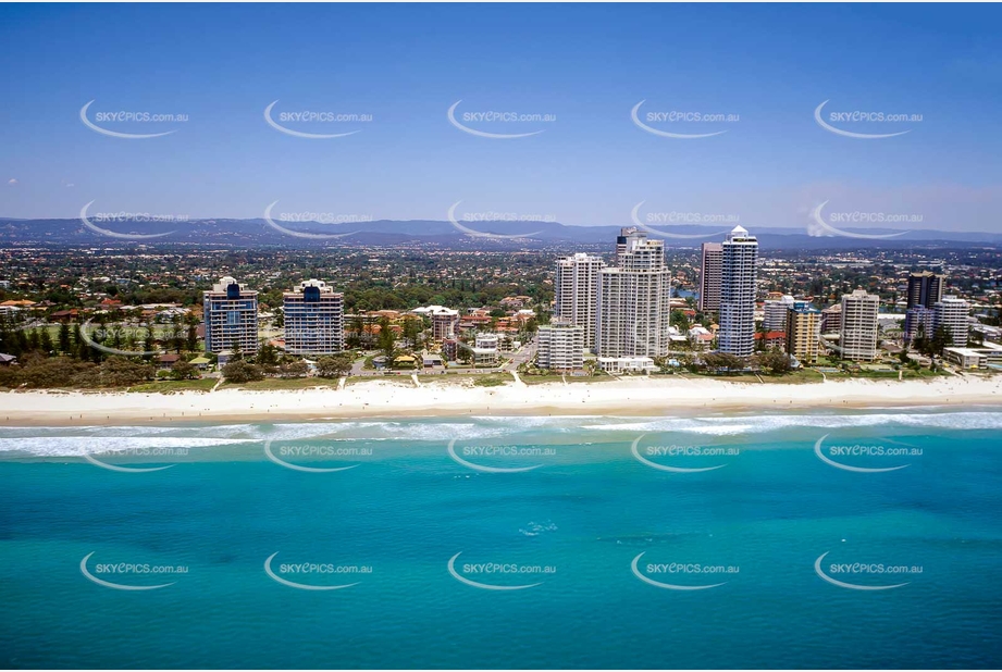 Historic Aerial Photo Broadbeach QLD Aerial Photography