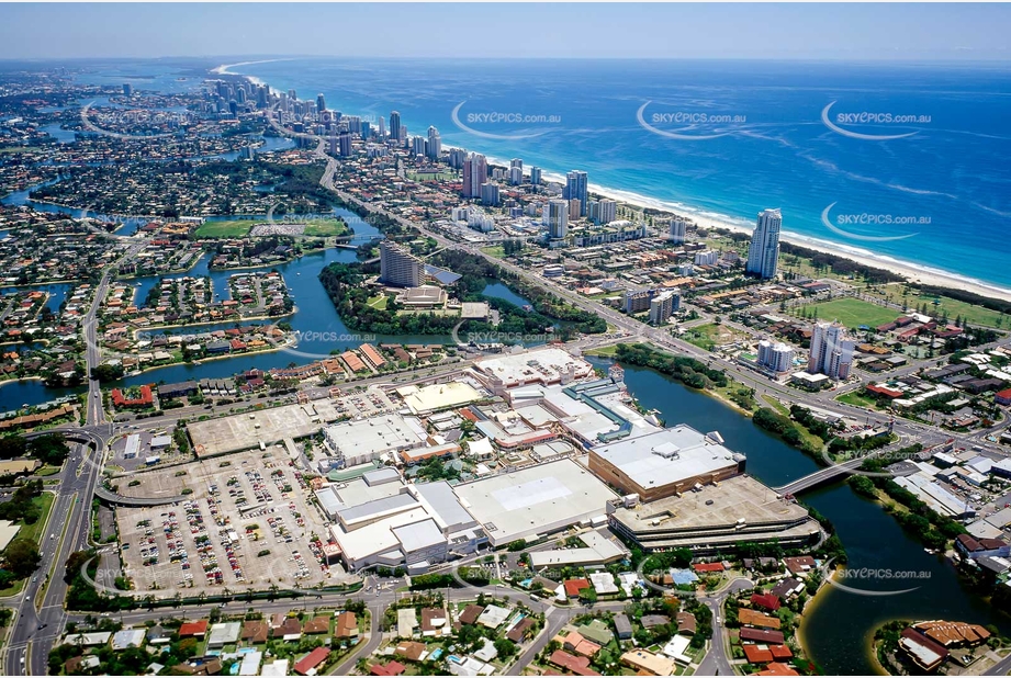 Historic Aerial Photo Broadbeach Waters QLD Aerial Photography