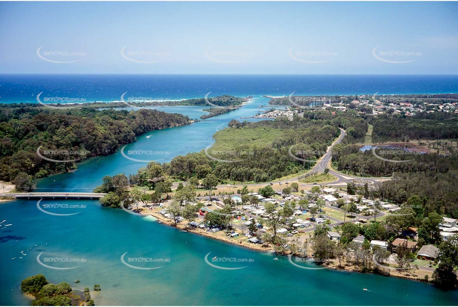 Historic Aerial Photo Brunswick Heads NSW Aerial Photography