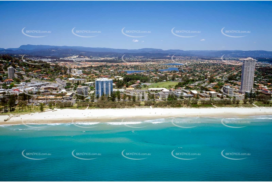 Historic Aerial Photo Burleigh Heads QLD Aerial Photography