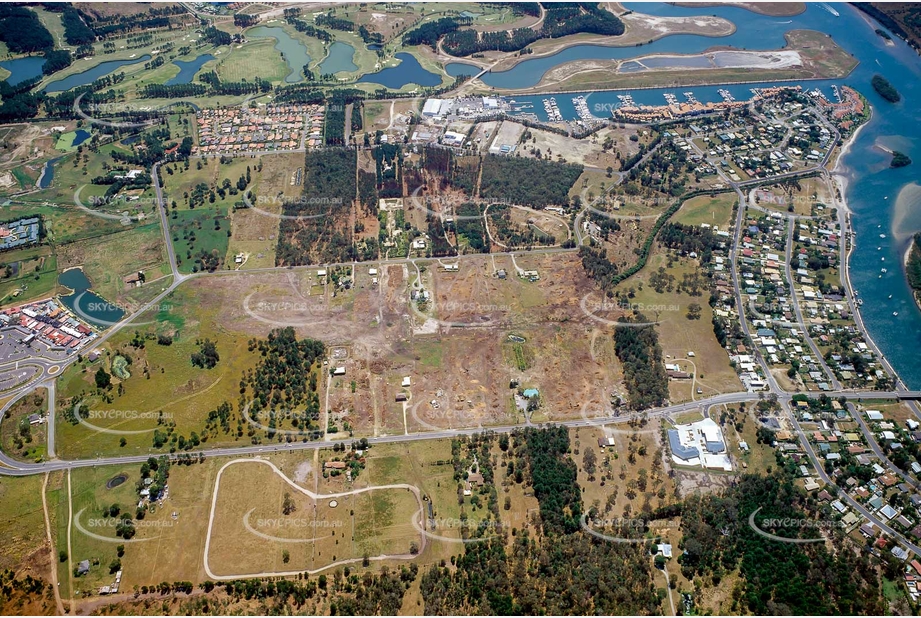 Historic Aerial Photo Hope Island QLD Aerial Photography