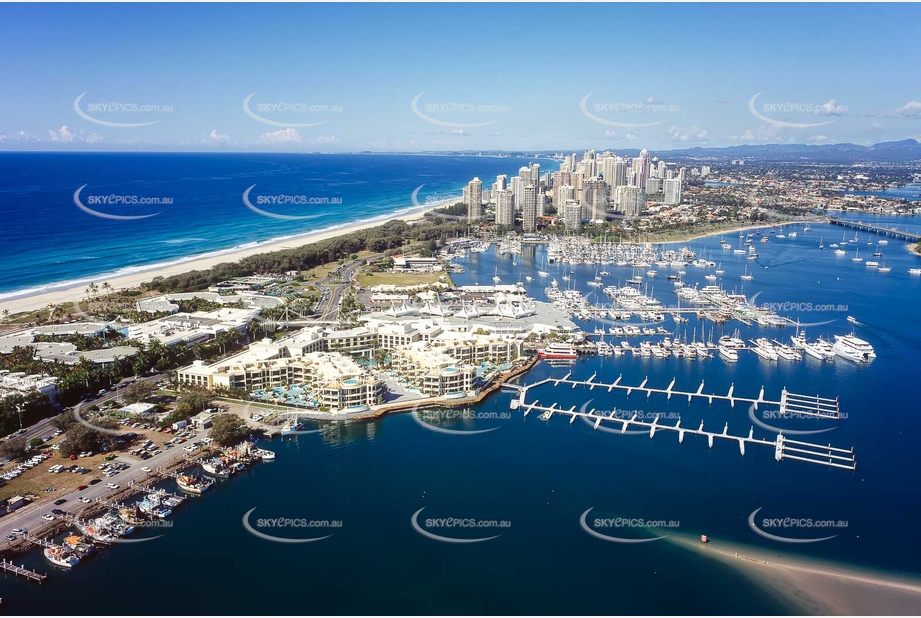 Historic Aerial Photo Main Beach QLD Aerial Photography