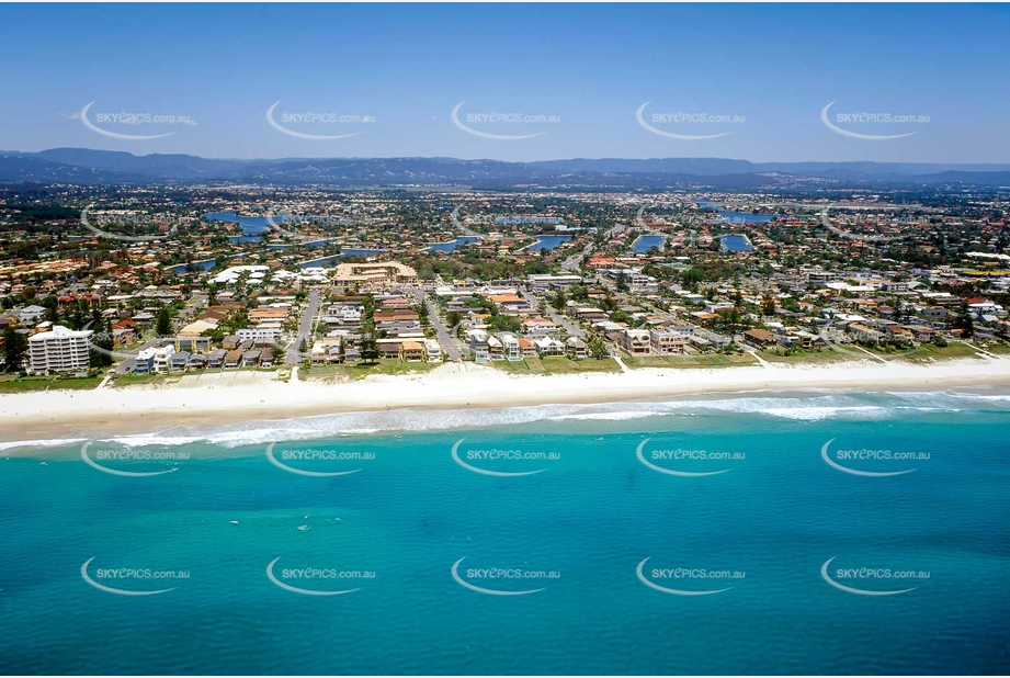 Historic Aerial Photo Mermaid Beach QLD Aerial Photography