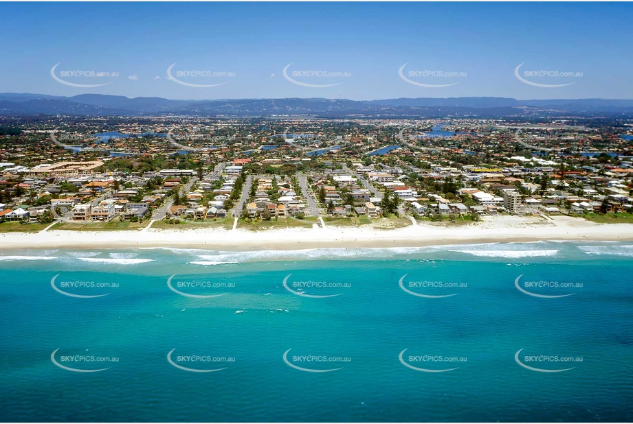 Historic Aerial Photo Mermaid Beach QLD Aerial Photography