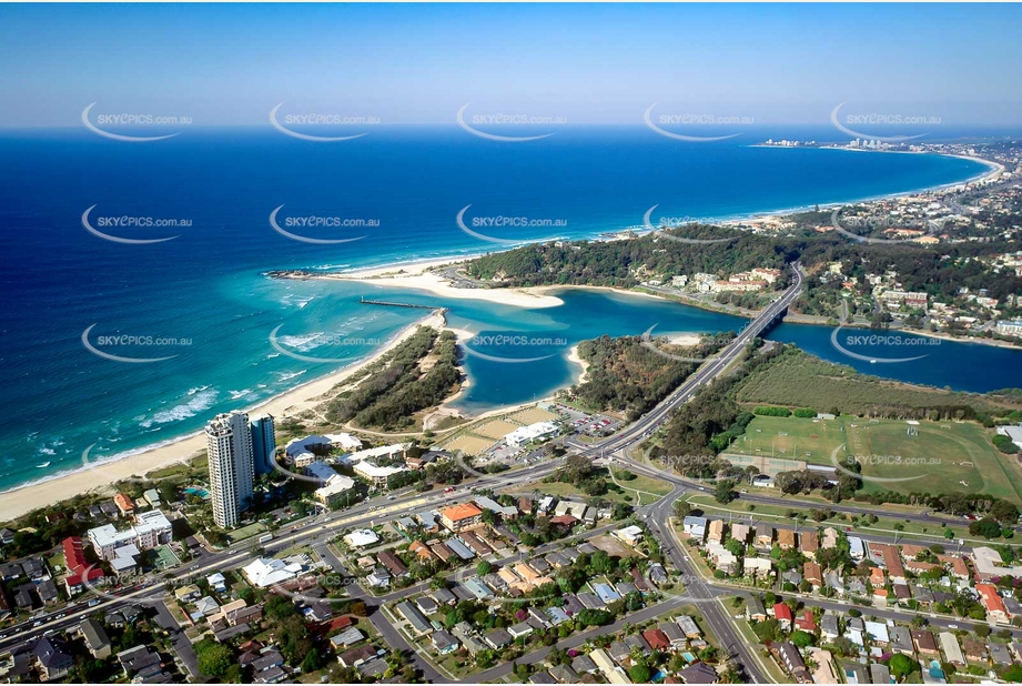 Historic Aerial Photo Palm Beach QLD Aerial Photography
