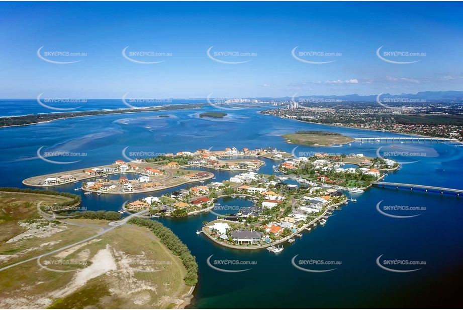 Historic Aerial Photo Paradise Point QLD Aerial Photography