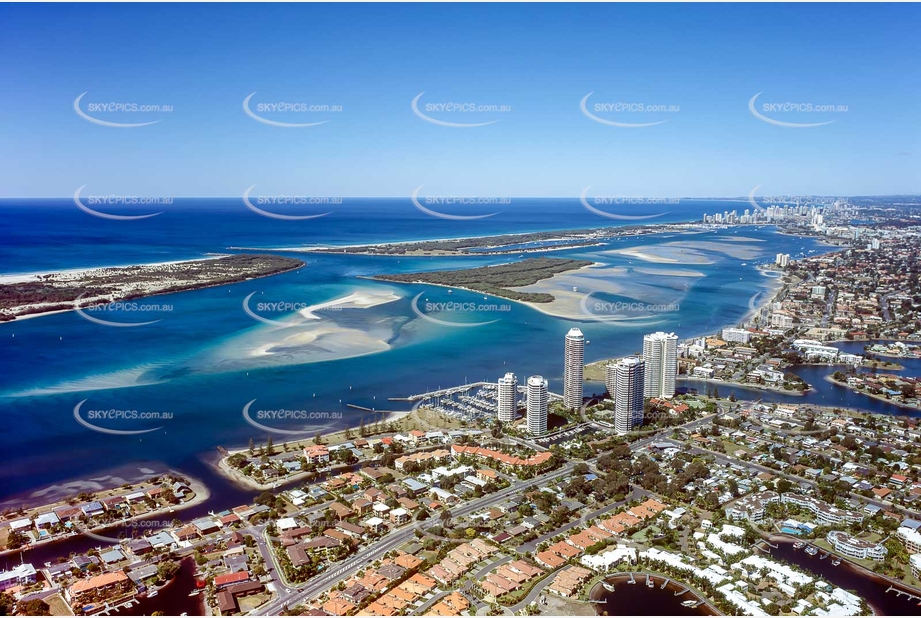 Historic Aerial Photo Runaway Bay QLD Aerial Photography