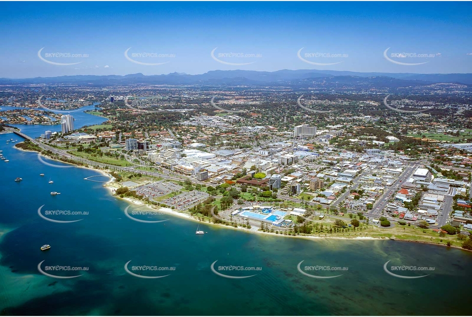 Historic Aerial Photo Southport QLD Aerial Photography