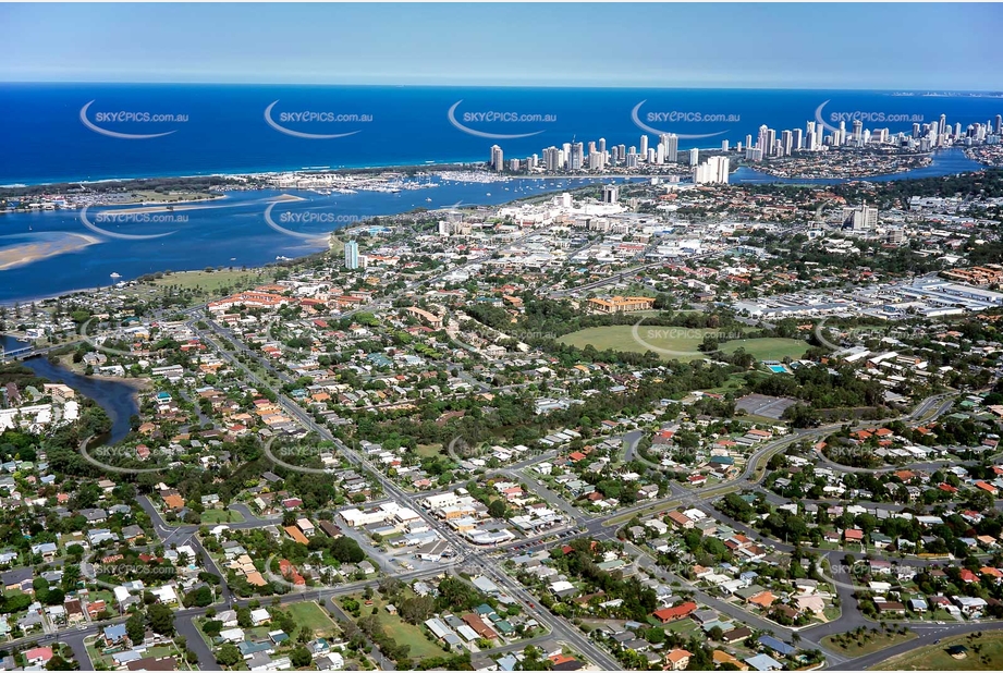 Historic Aerial Photo Southport QLD Aerial Photography