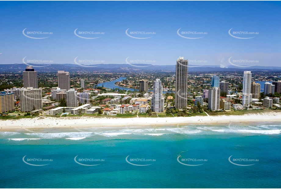 Historic Aerial Photo Surfers Paradise QLD Aerial Photography
