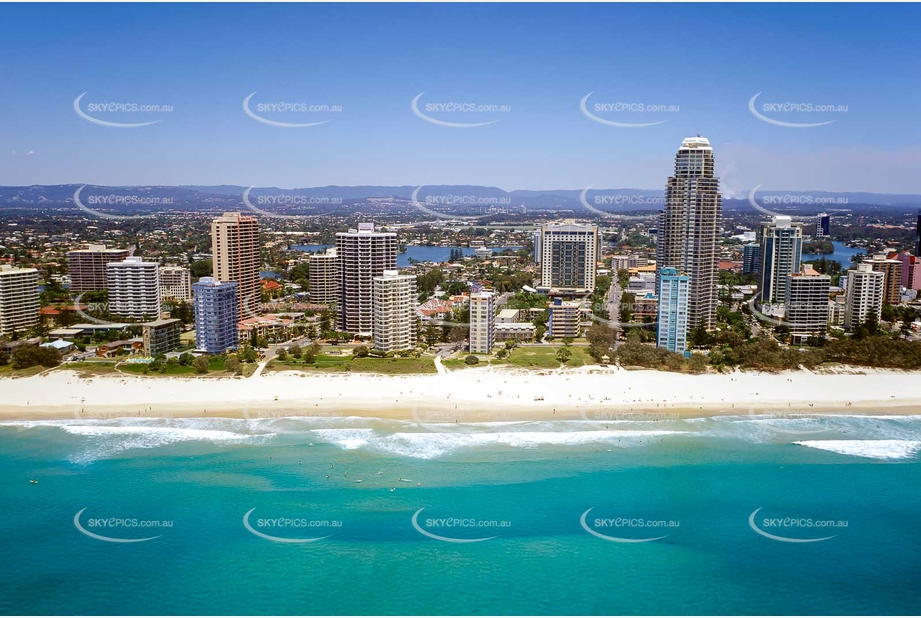 Historic Aerial Photo Surfers Paradise QLD Aerial Photography