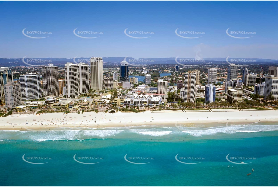 Historic Aerial Photo Surfers Paradise QLD Aerial Photography