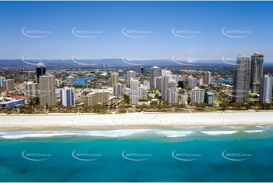 Historic Aerial Photo Surfers Paradise QLD Aerial Photography