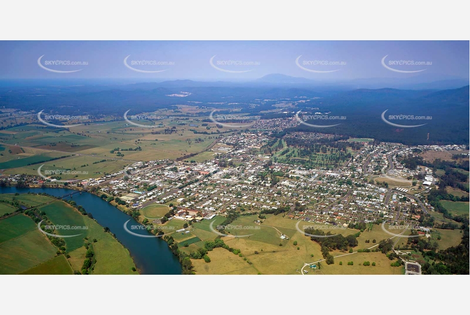 Historic Aerial Photo Wauchope NSW Aerial Photography