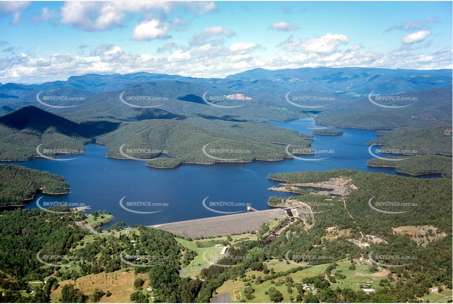 Aerial Photo Hinze Dam Gold Coast April 2016