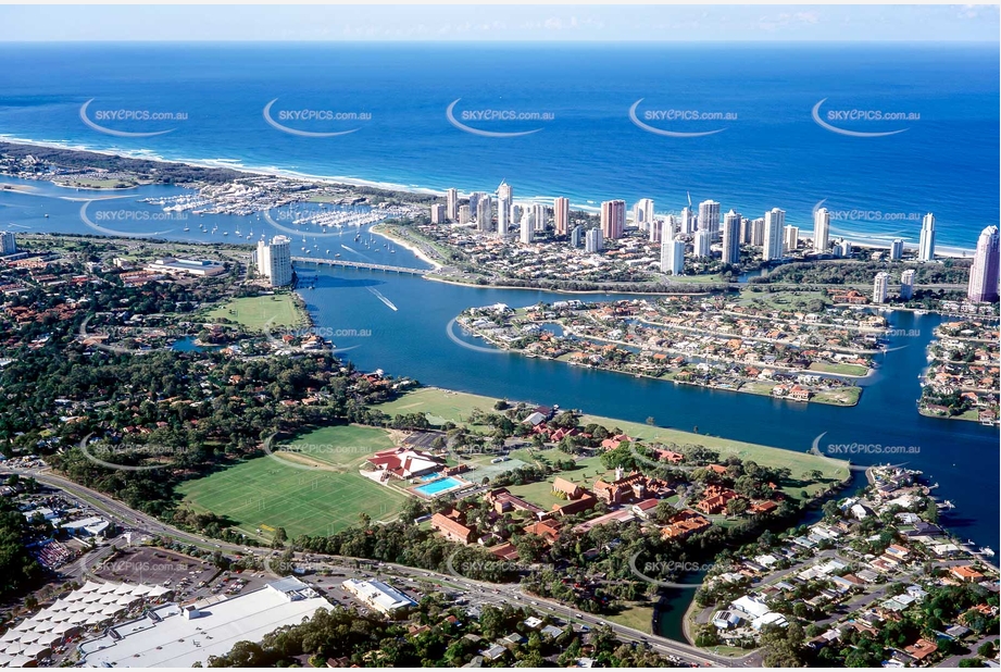 Historic Aerial Photo Southport QLD Aerial Photography