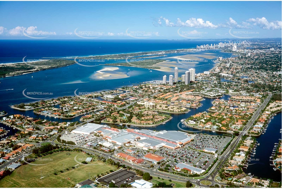Historic Aerial Photo Runaway Bay QLD Aerial Photography