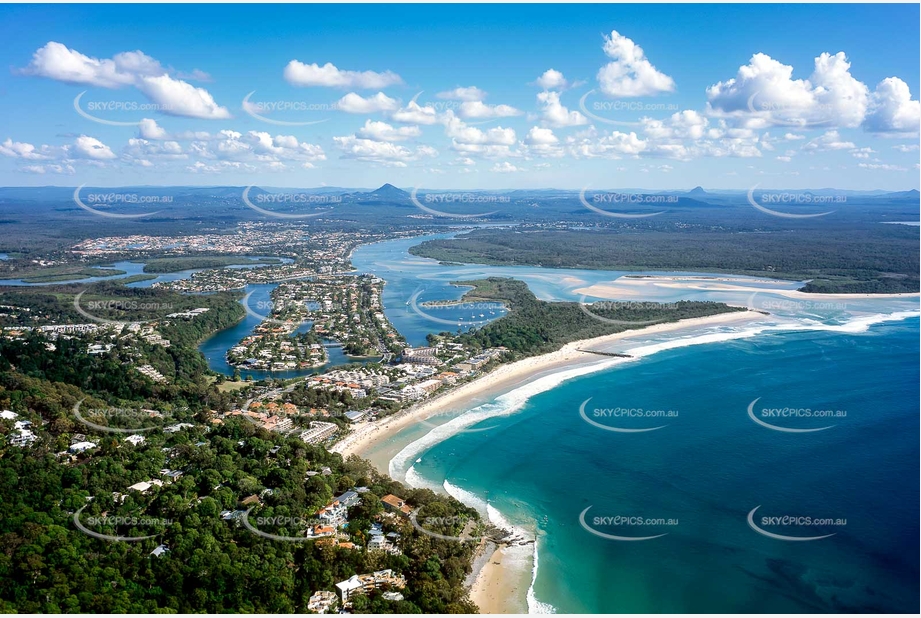Historic Aerial Photo Noosa Heads QLD Aerial Photography