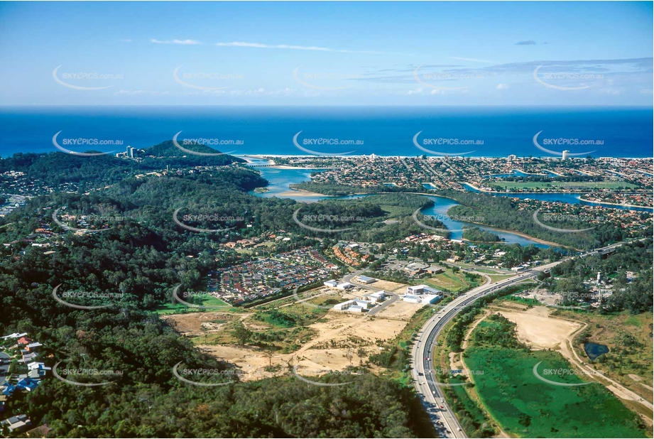 Historic Aerial Photo Burleigh Heads QLD Aerial Photography
