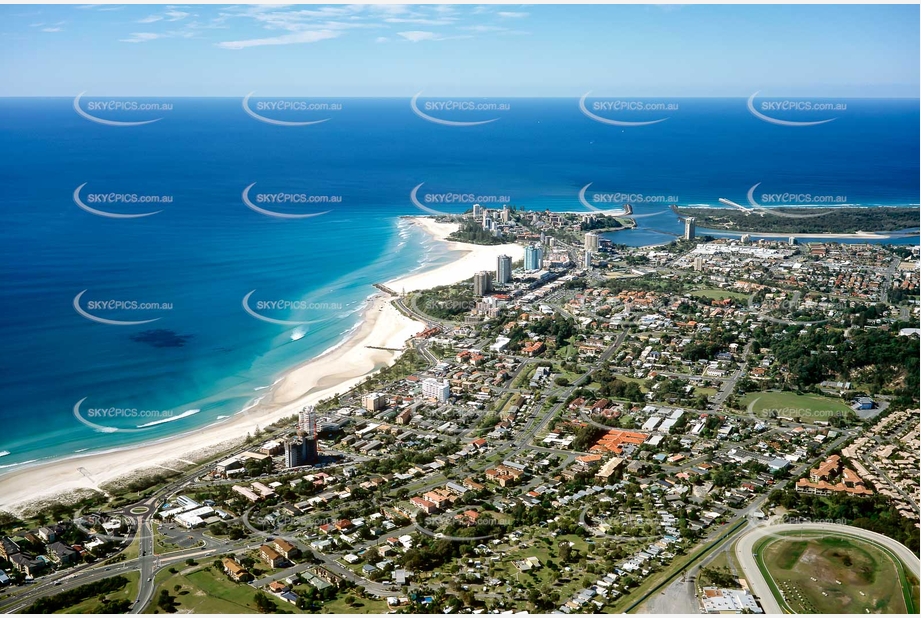 Historic Aerial Photo Coolangatta QLD Aerial Photography