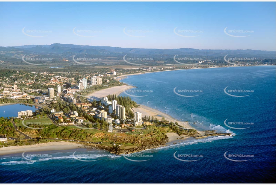 Historic Aerial Photo Coolangatta QLD Aerial Photography