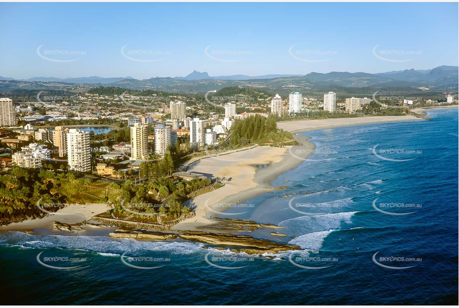 Historic Aerial Photo Coolangatta QLD Aerial Photography