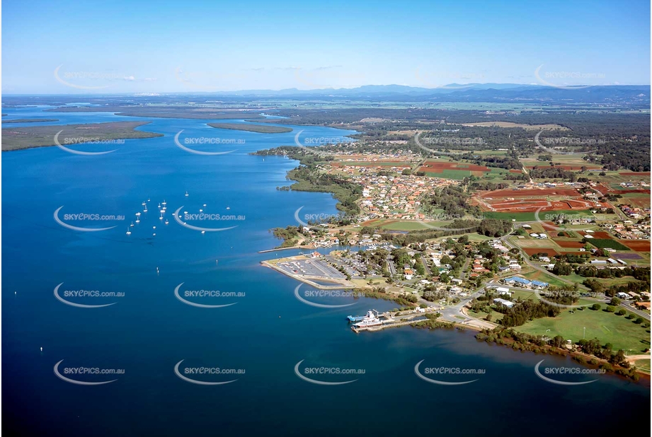 Historic Aerial Photo Redland Bay QLD Aerial Photography