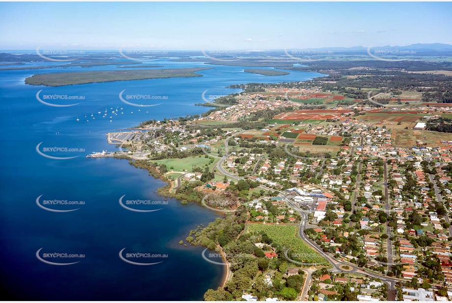 Historic Aerial Photo Redland Bay QLD Aerial Photography