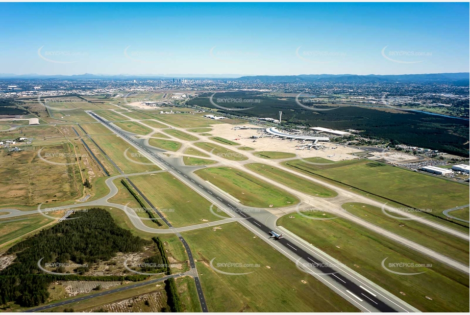Historic Aerial Photo Brisbane Airport 2002